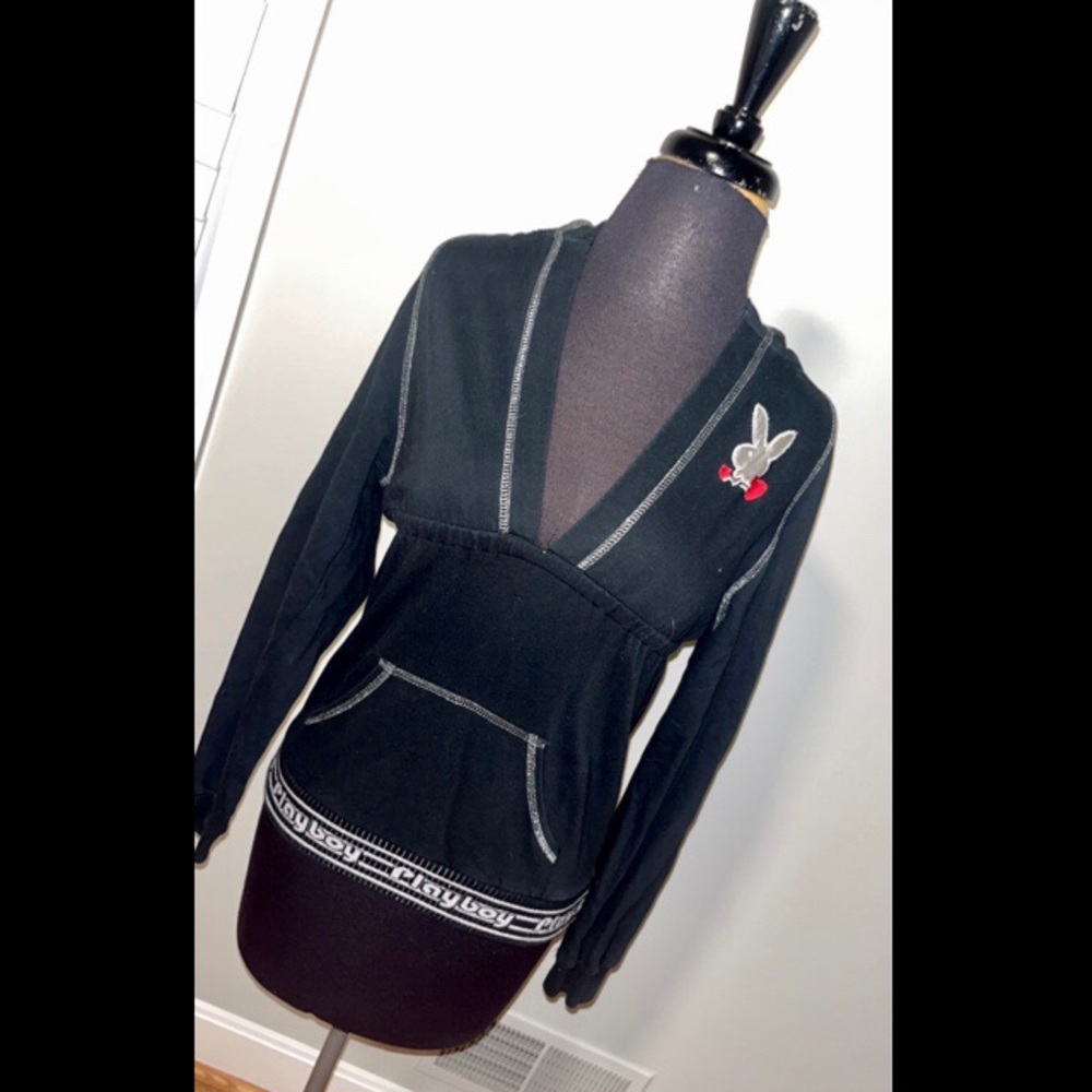 🖤SOLD🖤Vintage Y2K navy and silver Playboy tracksuit